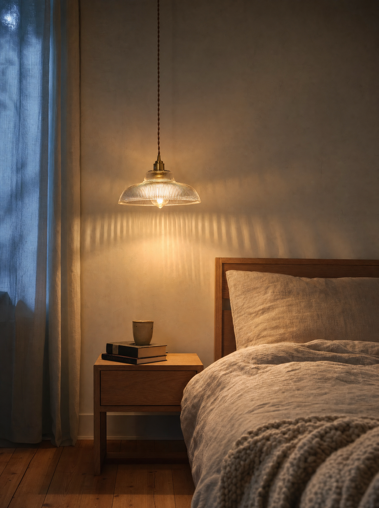 Bijou — Retro Coloured Glass Pendant Light