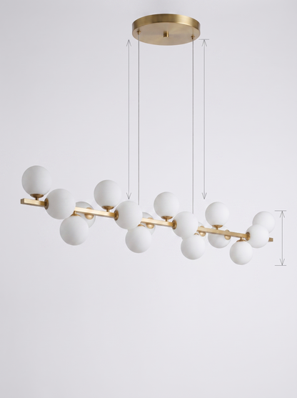 Perla — Linear Magic Bean Pendant Light