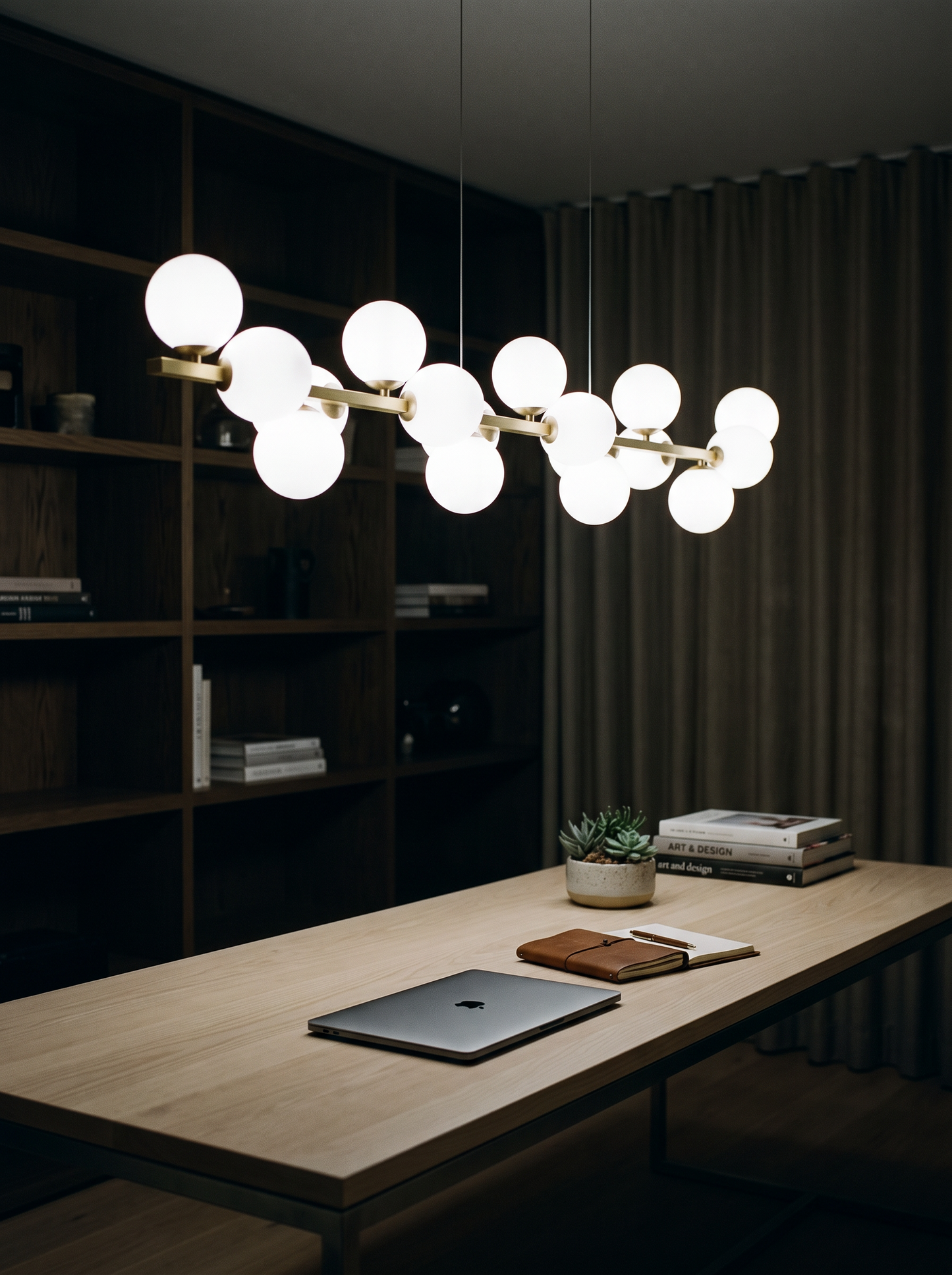 Perla — Linear Magic Bean Pendant Light