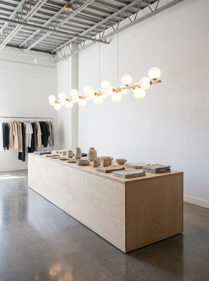 Perla — Linear Magic Bean Pendant Light