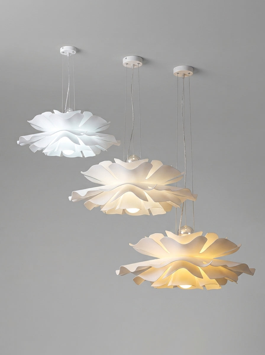 Fiora — Acrylic Petal LED Chandelier