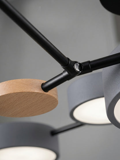 Juno — Modern Multi-Shade LED Chandelier