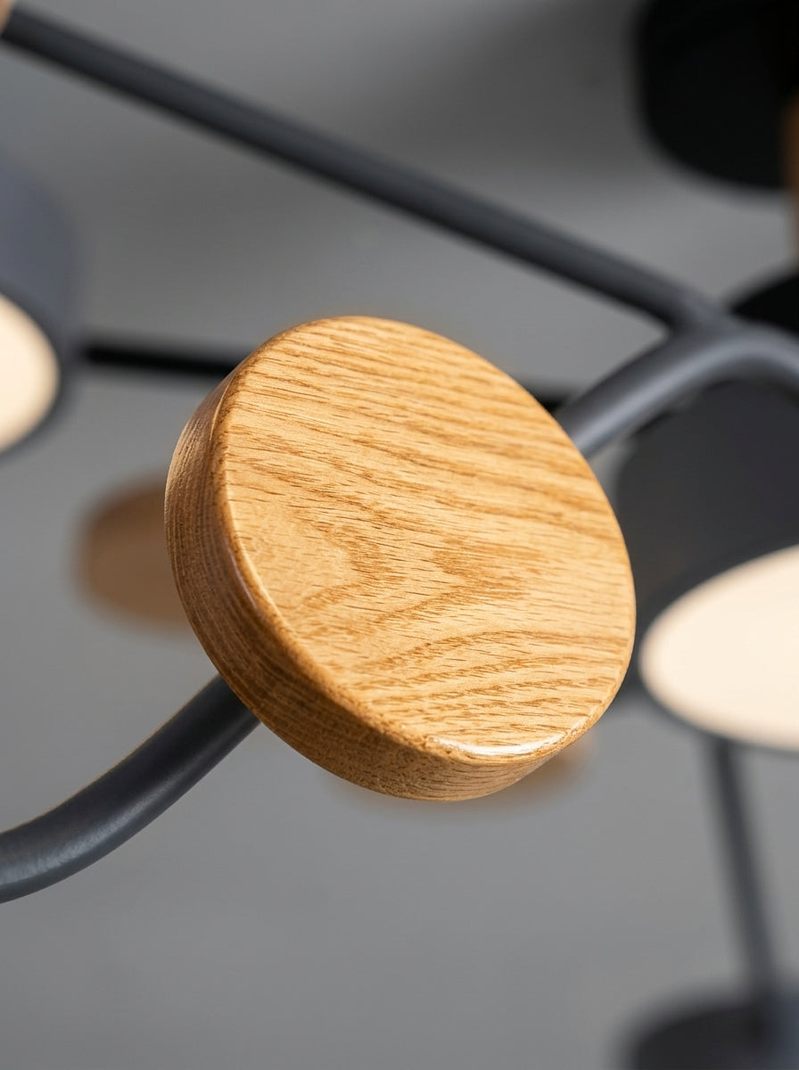 Juno — Modern Multi-Shade LED Chandelier