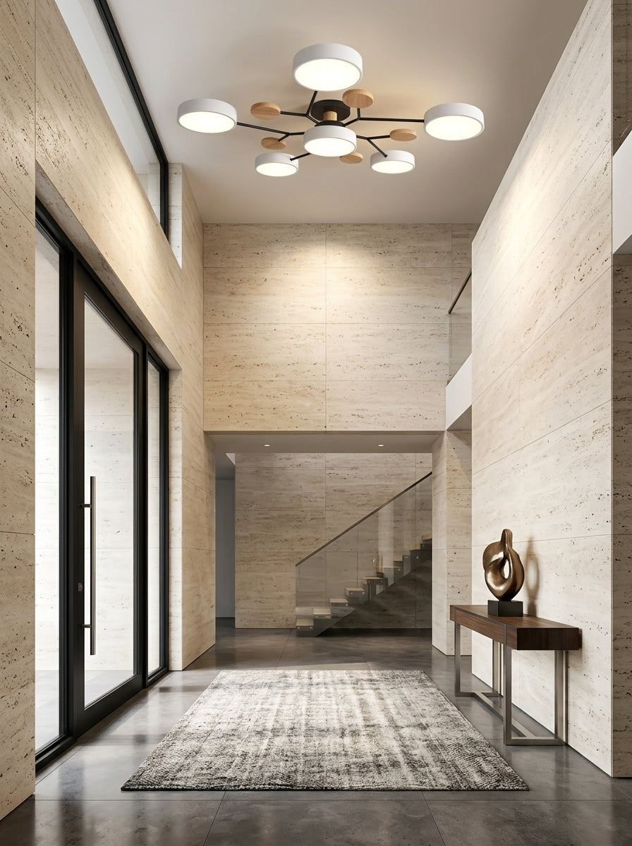 Juno — Modern Multi-Shade LED Chandelier
