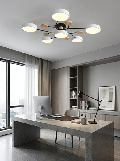 Juno — Modern Multi-Shade LED Chandelier