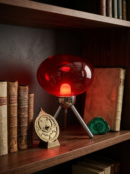 Greta — Bauhaus Glass Mushroom Table Lamp