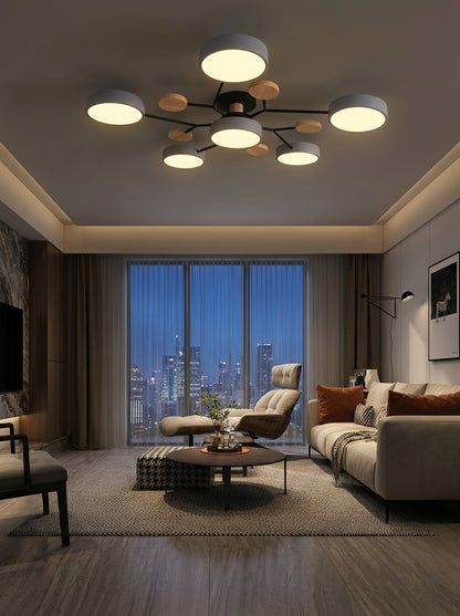 Juno — Modern Multi-Shade LED Chandelier