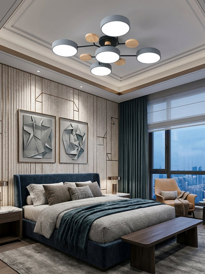 Juno — Modern Multi-Shade LED Chandelier