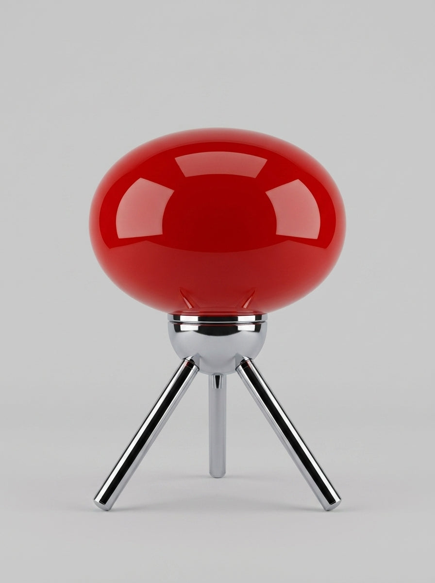 Greta — Bauhaus Glass Mushroom Table Lamp