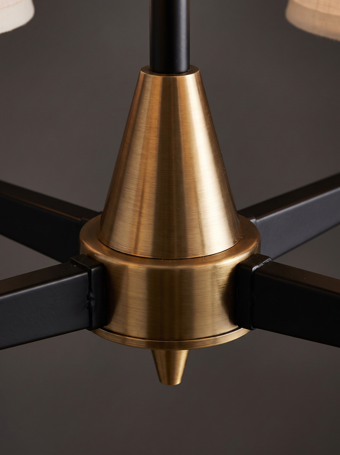 Margaux — Vintage French Fabric-Shade Pendant Light
