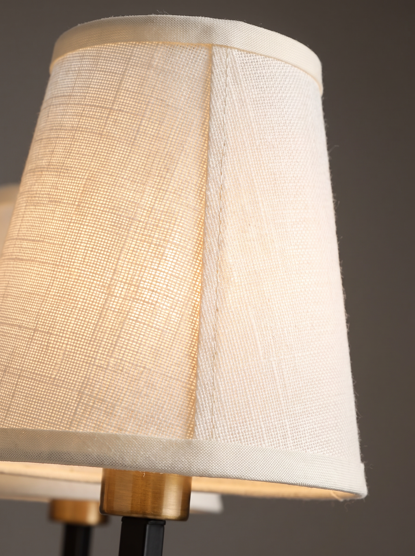 Margaux — Vintage French Fabric-Shade Pendant Light