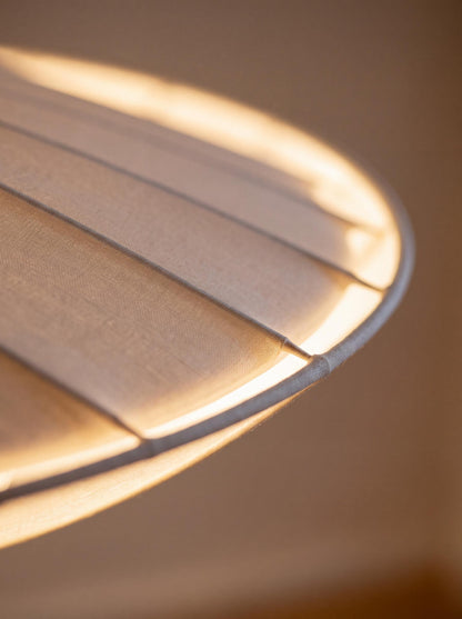 Seta — Handmade Silk Wabi-Sabi Pendant Light