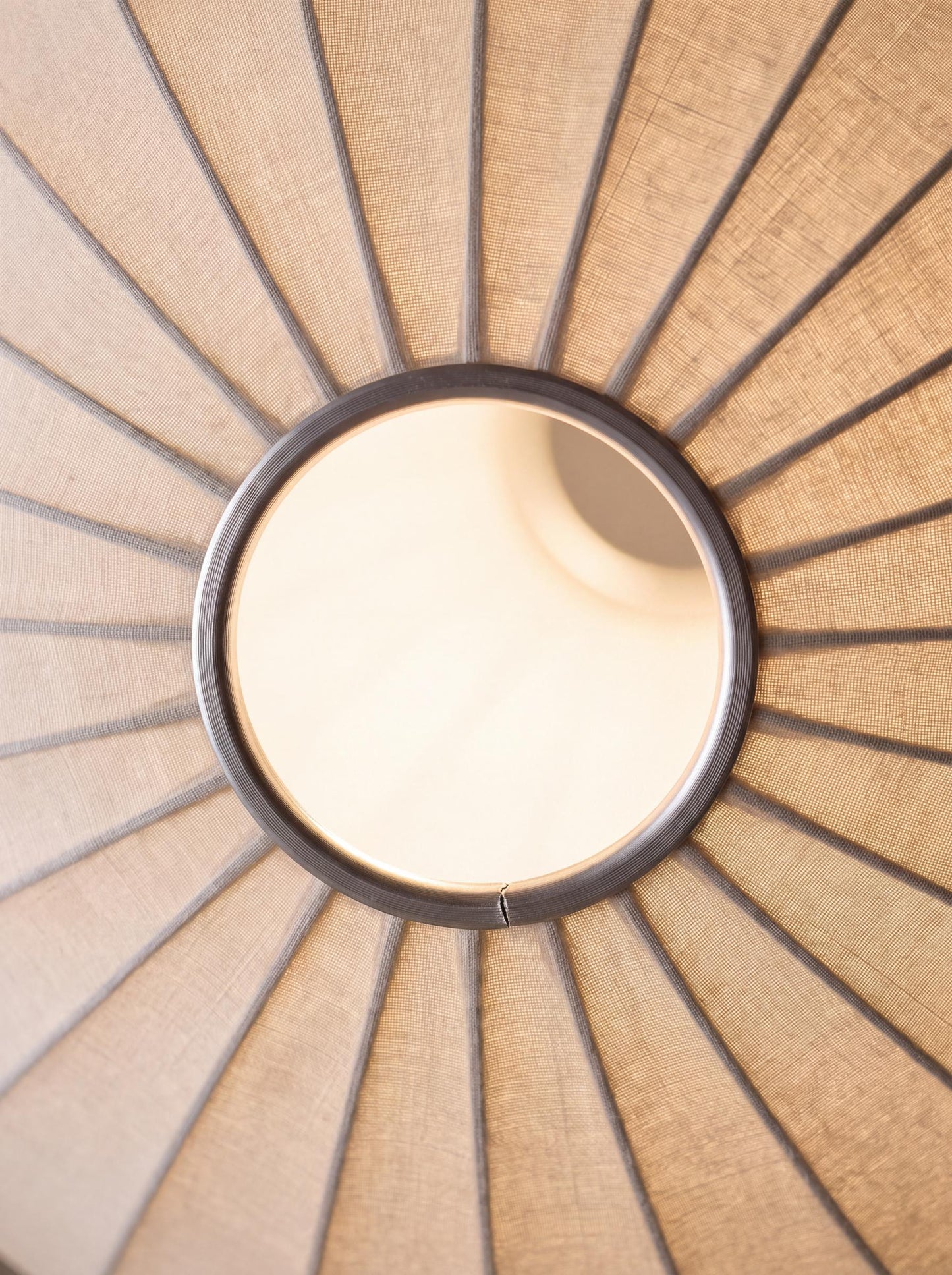 Seta — Handmade Silk Wabi-Sabi Pendant Light