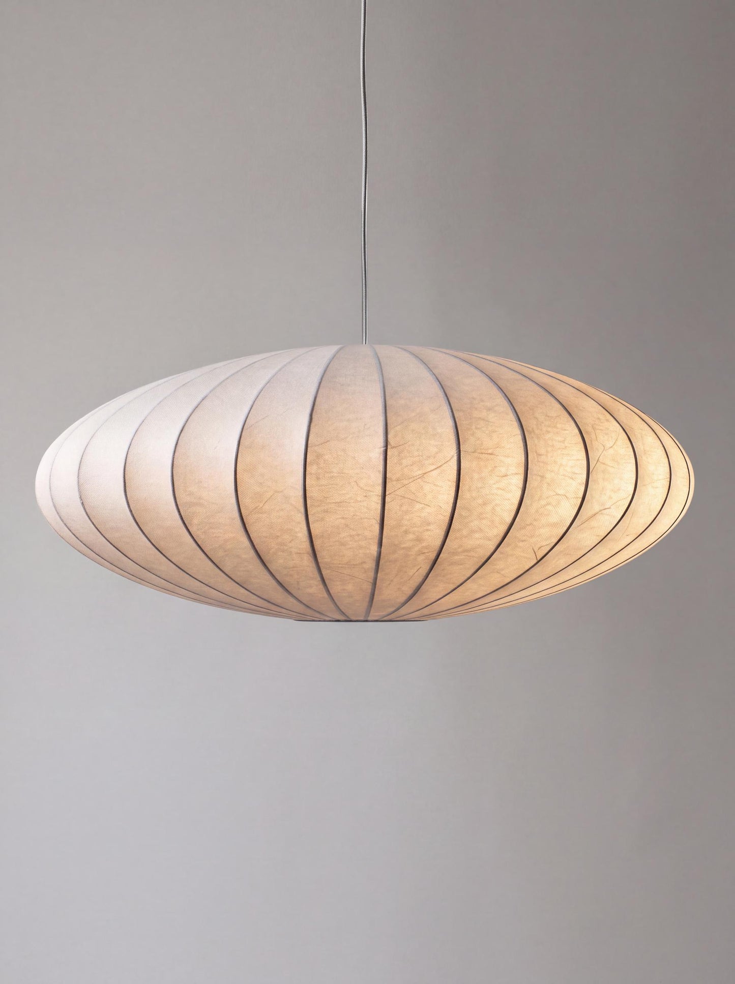 Seta — Handmade Silk Wabi-Sabi Pendant Light