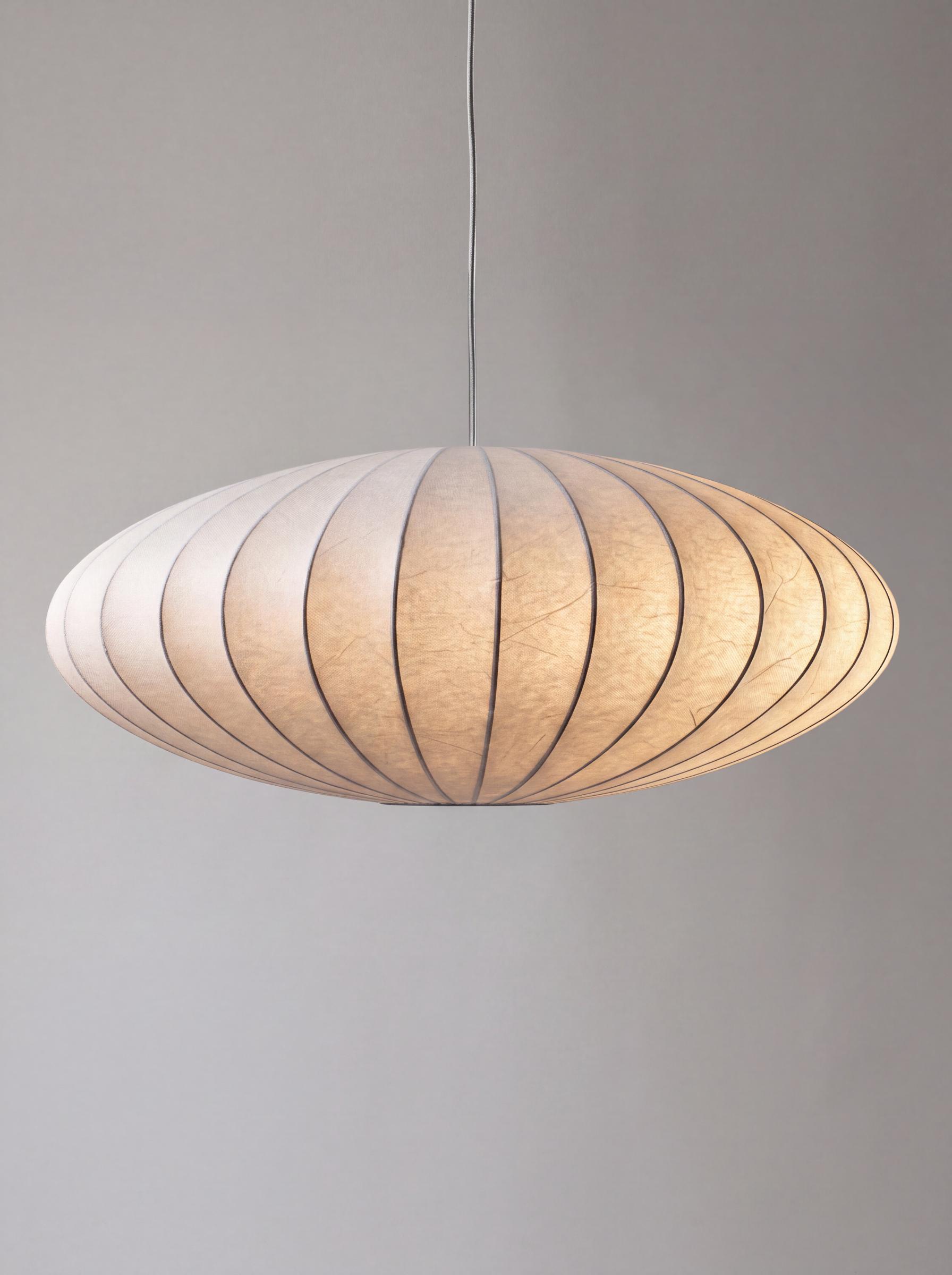 Seta — Handmade Silk Wabi-Sabi Pendant Light