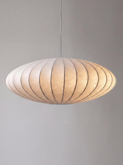 Seta — Handmade Silk Wabi-Sabi Pendant Light