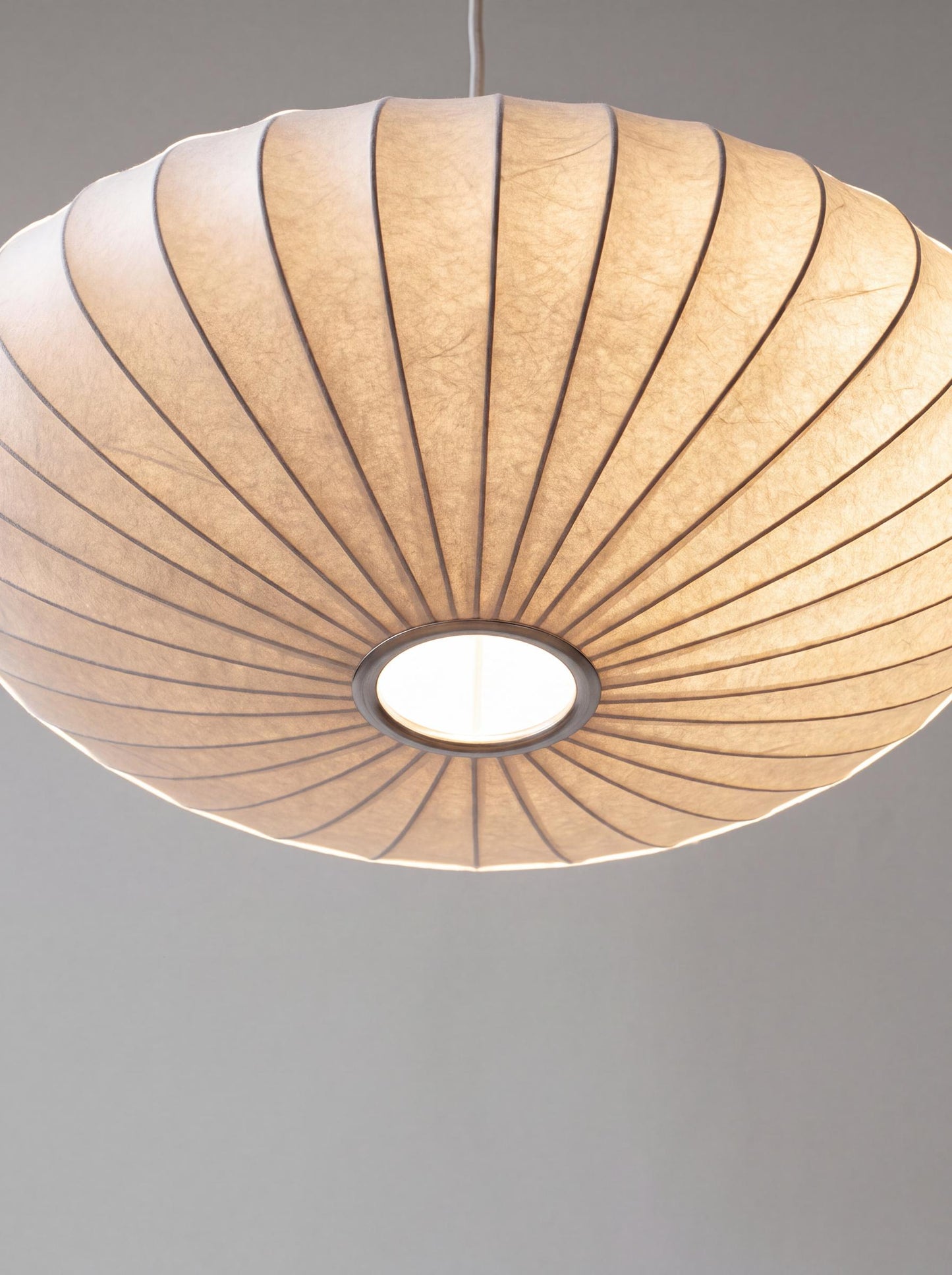 Seta — Handmade Silk Wabi-Sabi Pendant Light