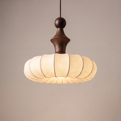 Mira — Knitted Fabric Wabi-Sabi Pendant Light