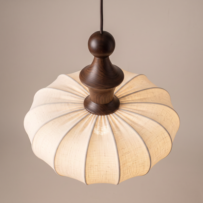Mira — Knitted Fabric Wabi-Sabi Pendant Light