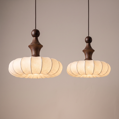 Mira — Knitted Fabric Wabi-Sabi Pendant Light