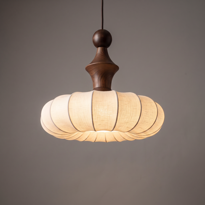 Mira — Knitted Fabric Wabi-Sabi Pendant Light