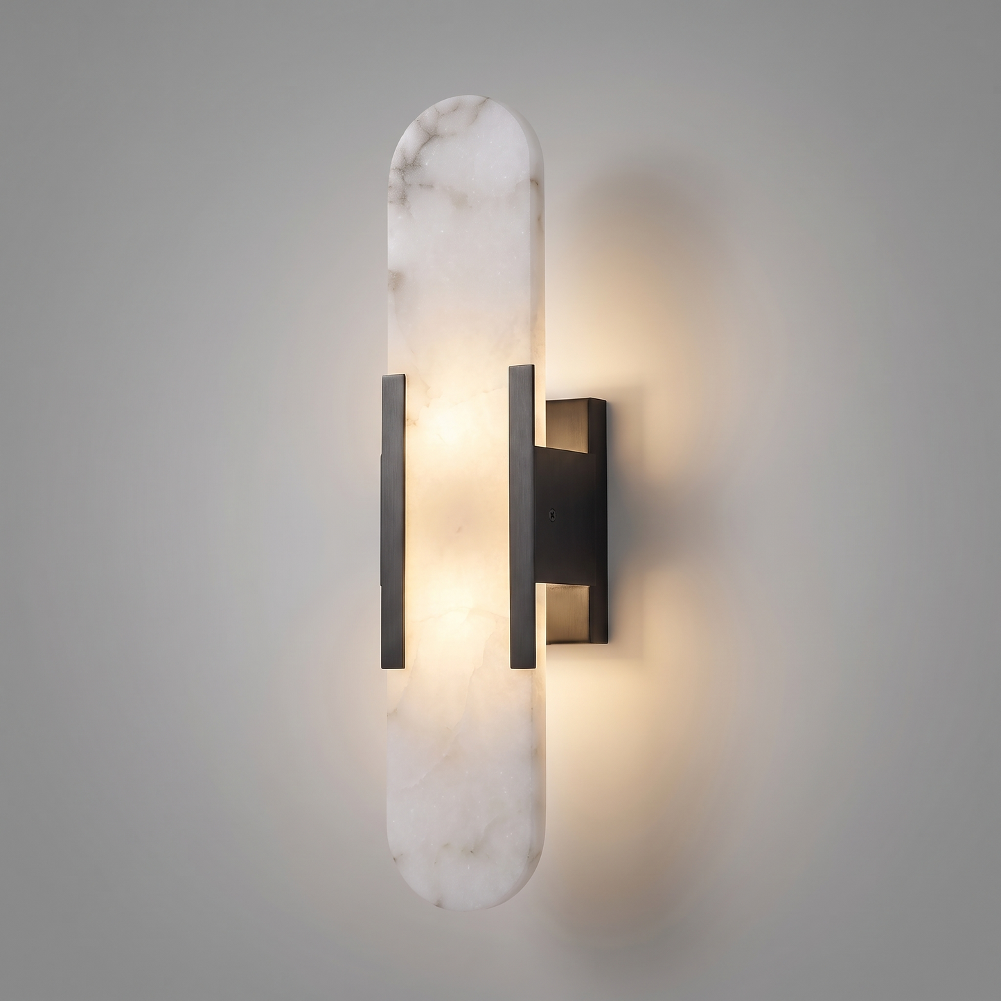 Vesta — Marble & Glass Wall Sconce