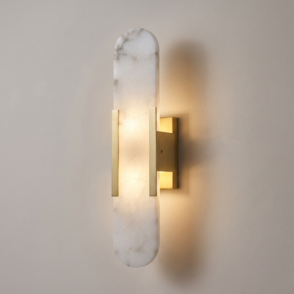 Vesta — Marble & Glass Wall Sconce