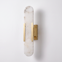 Vesta — Marble & Glass Wall Sconce